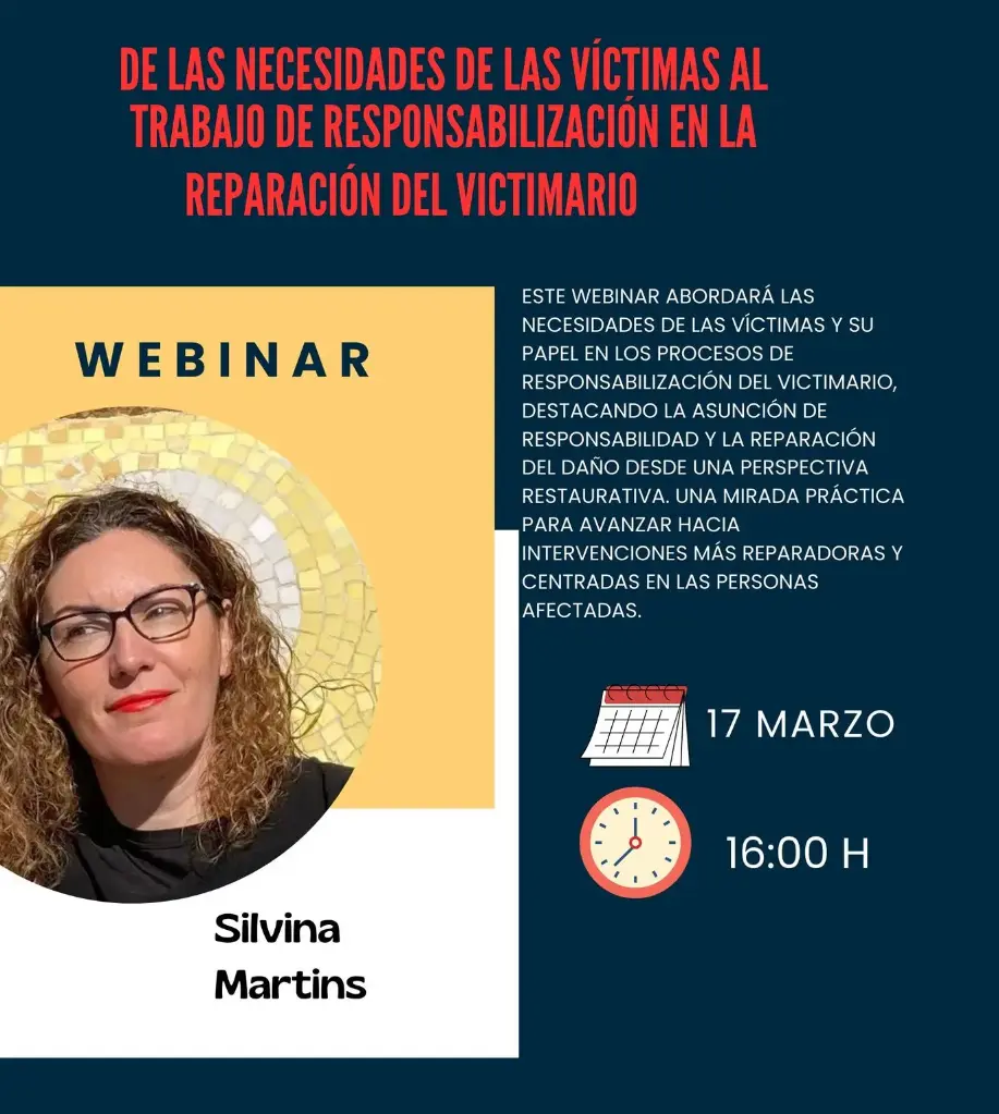 De las necesidades de las víctimas al trabajo de responsabilización en la reparación del victimario.